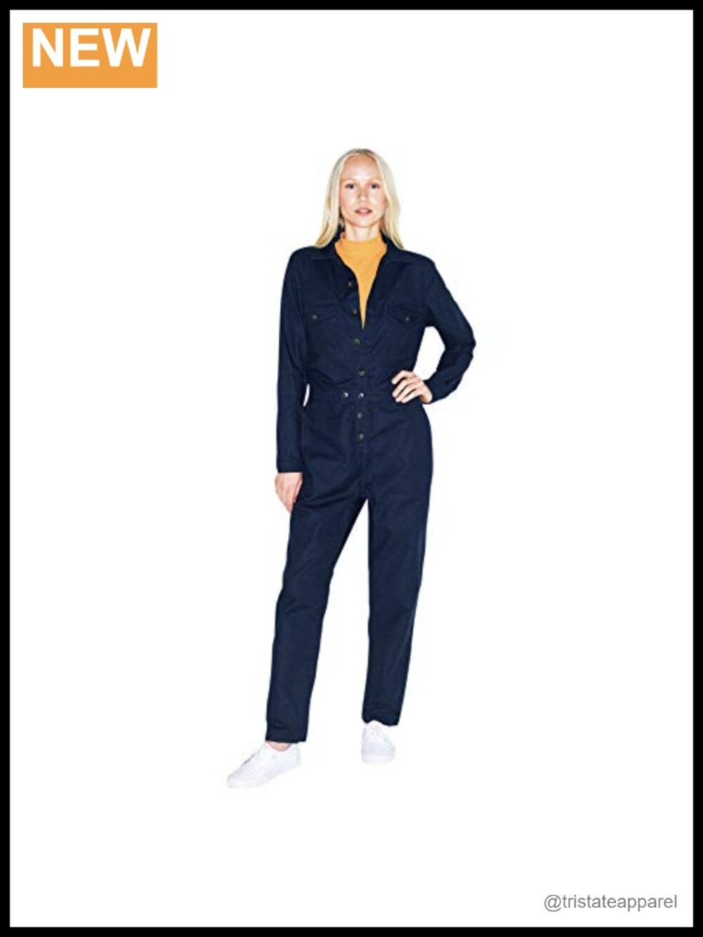 Long Sleeve Cotton Twill Coverall Overall Utility One Piece